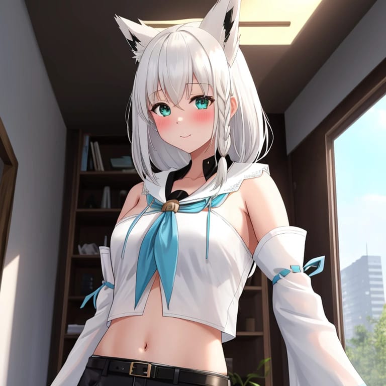 AI Character (Shirakami Fubuki | Hololive)